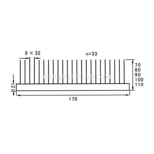 Transducer का रेडिएटर उच्च कुशल सम्मिलित करें